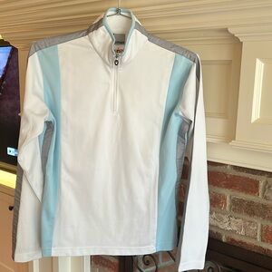 Women’s Spyder 1/4 zip pull over. Size 12